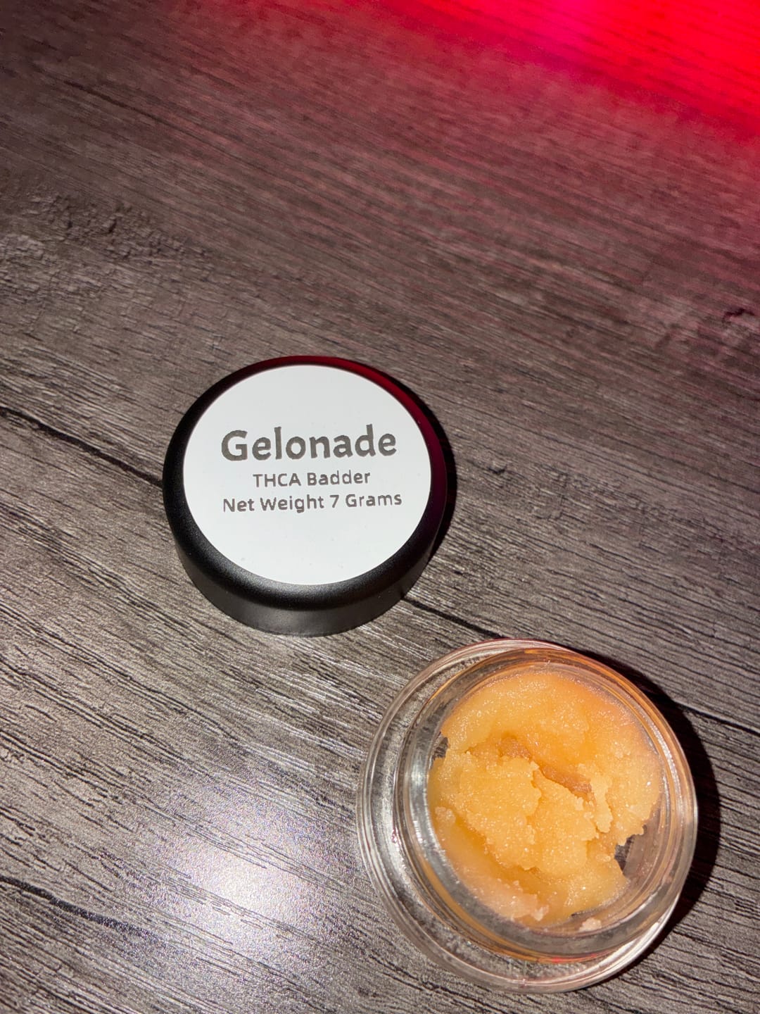 Customer photo review of Gelonade | THCA Badder