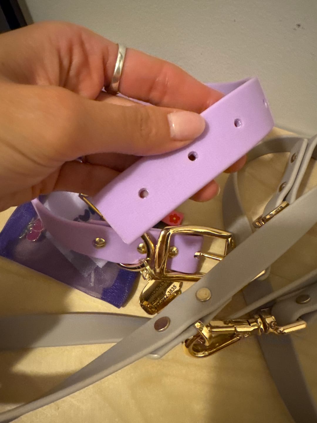 Customer photo review of Moodies Collar