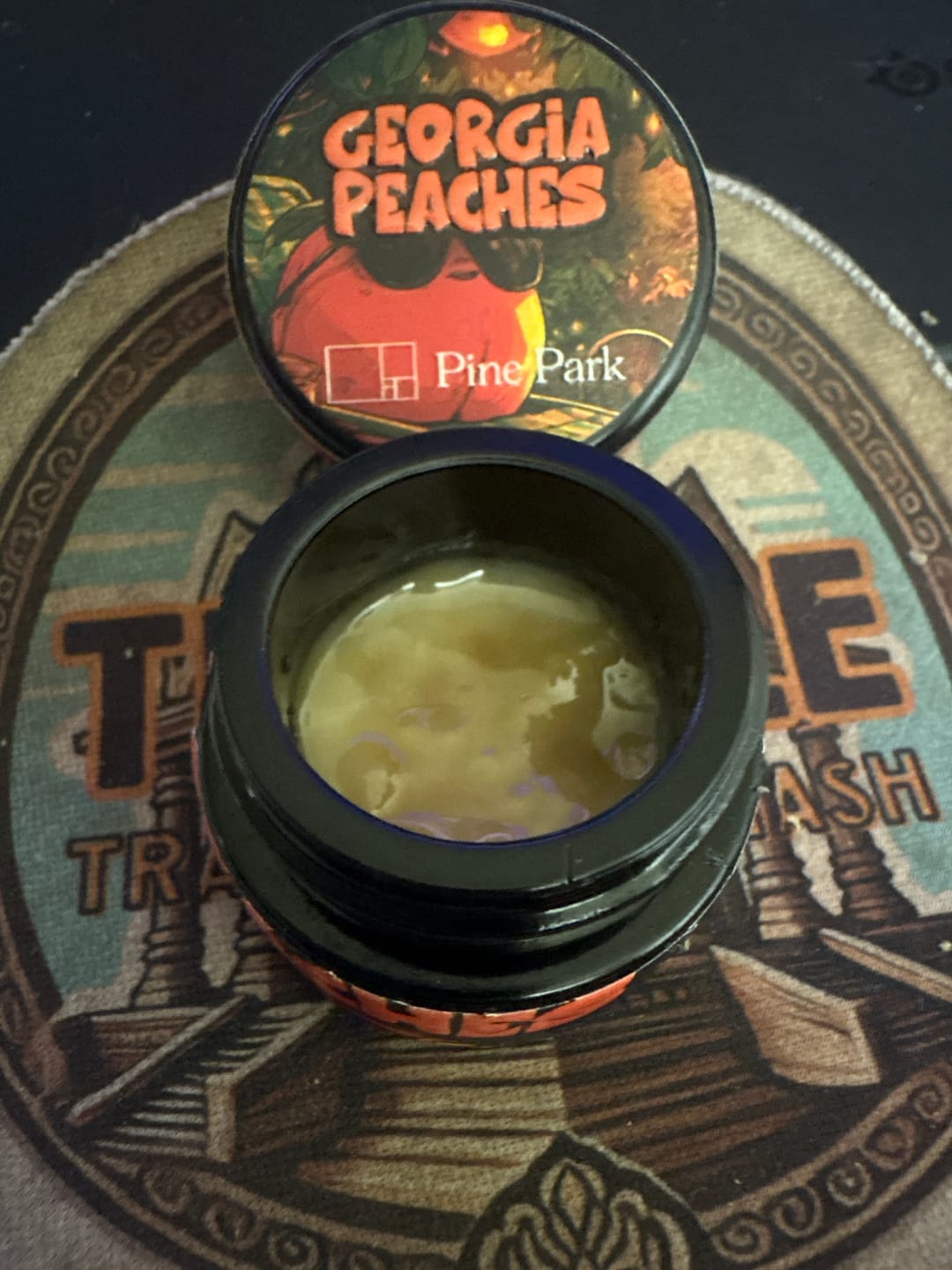 Customer photo review of Georgia Peaches Live Rosin Budget Bucket — 4g