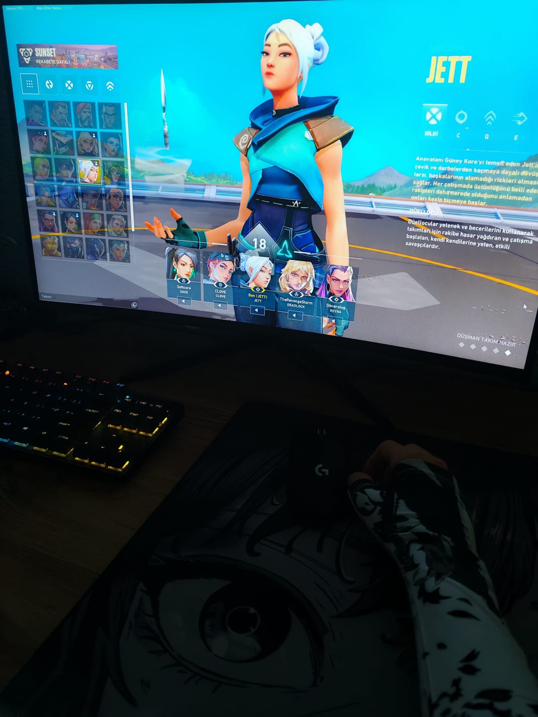 Customer photo review of Wraith Esports Arm Sleeve