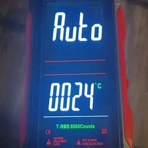 Customer photo review of Misuratore Digitale Voltaggio TRMS 6000 Conti Alta Precisione