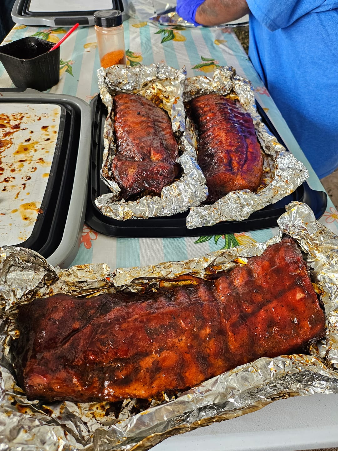 Customer photo review of Backyard Rib Bundle