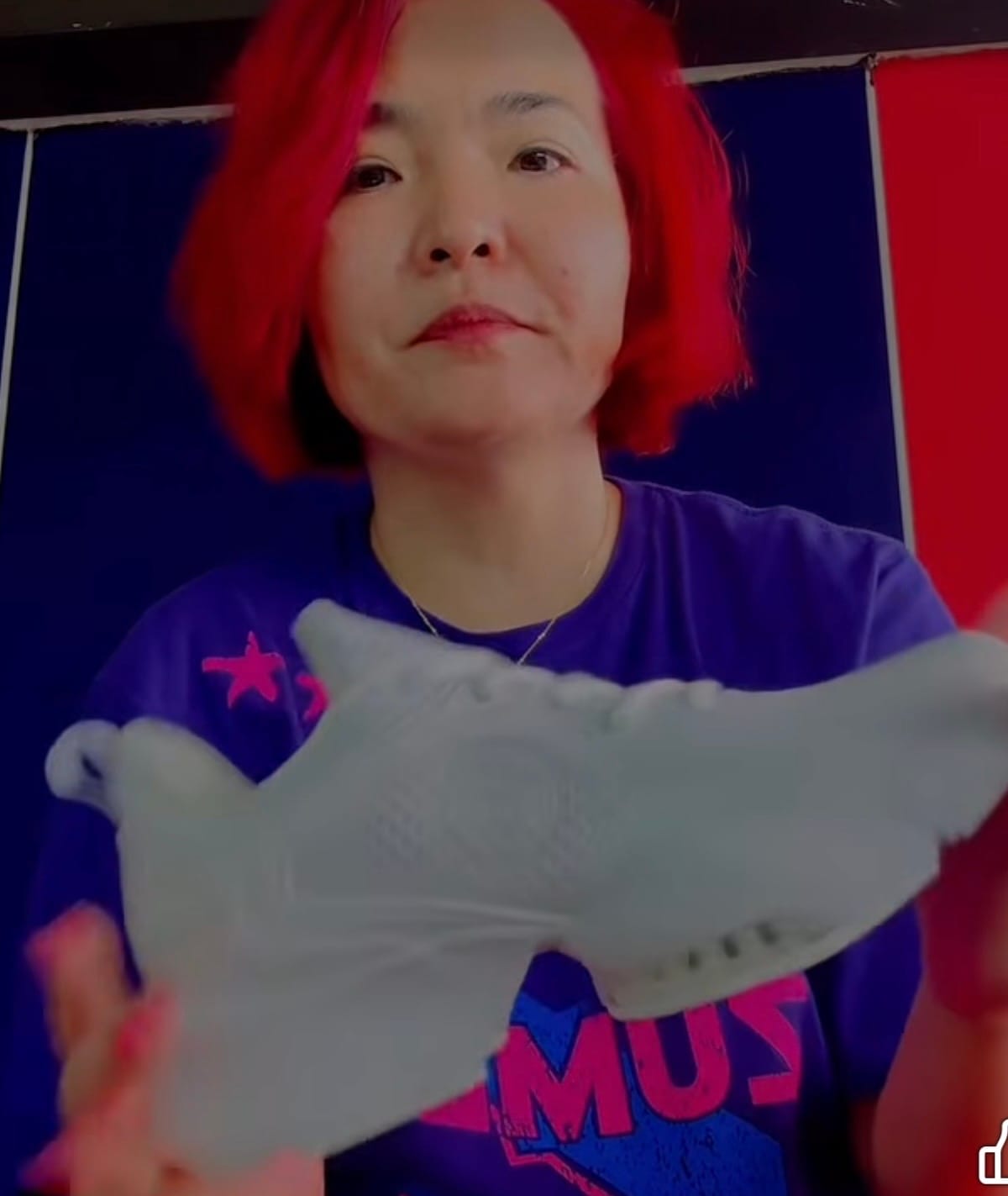 Customer photo review of Zumba Air Stomp Remix II - White