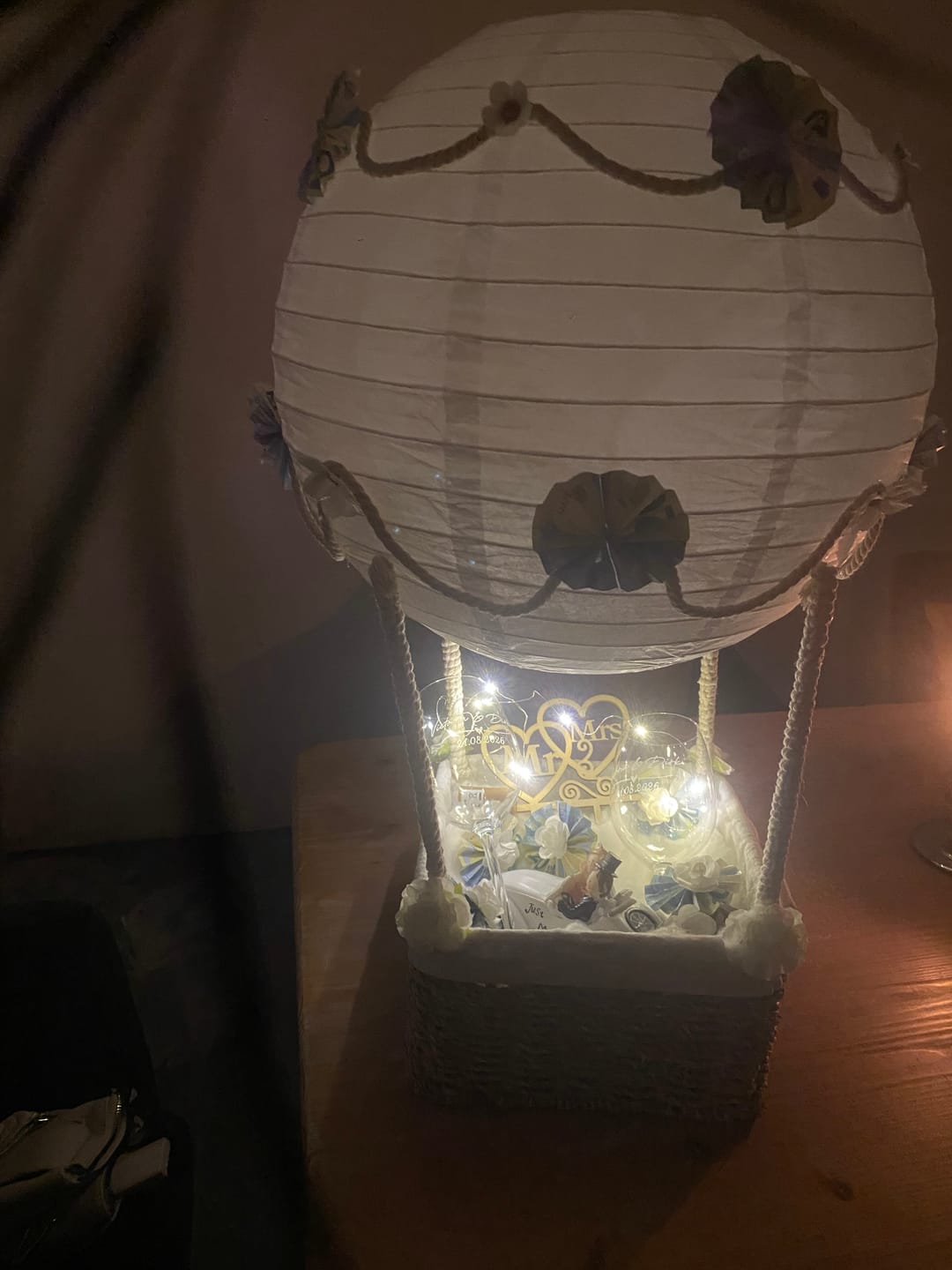 Customer photo review of Leonardo Gläser mit Gravur im "Wedding Love" Design als Set