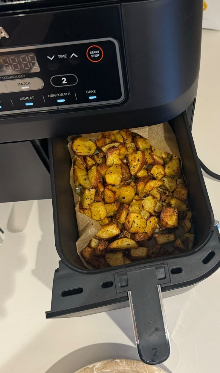 Customer photo review of El Gran Recetario AIR FRYER