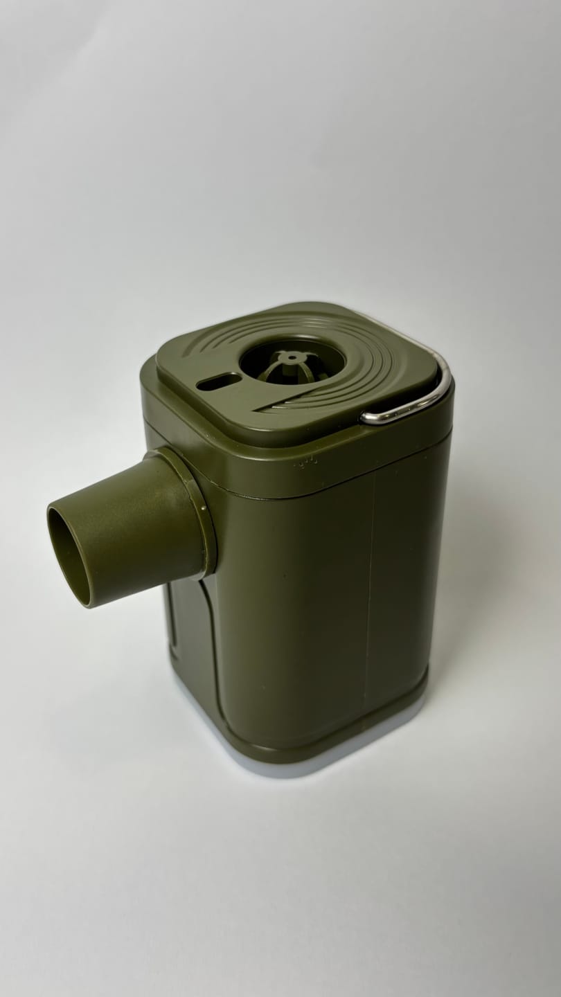 Customer photo review of Inflador Portátil Recargable 3 en 1