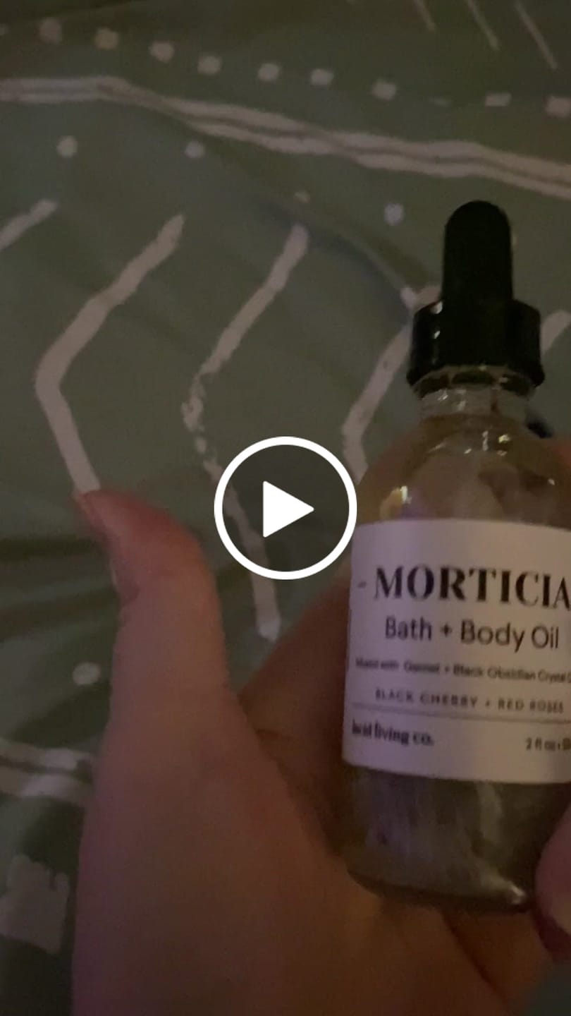 Customer video review of Persephone Bath & Body Oil