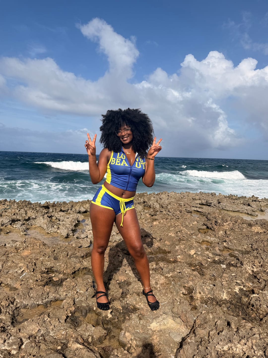 Customer photo review of Ocean Curly Tight