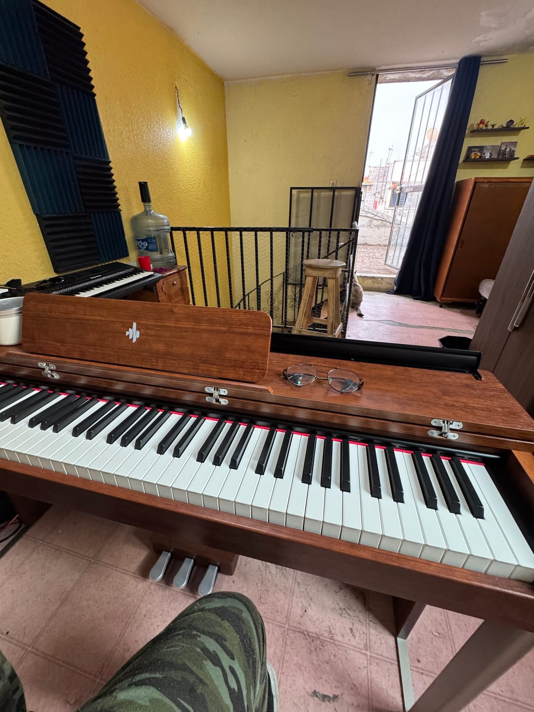 Customer photo review of Donner DDP-200 MK2 Piano Digital Vertical