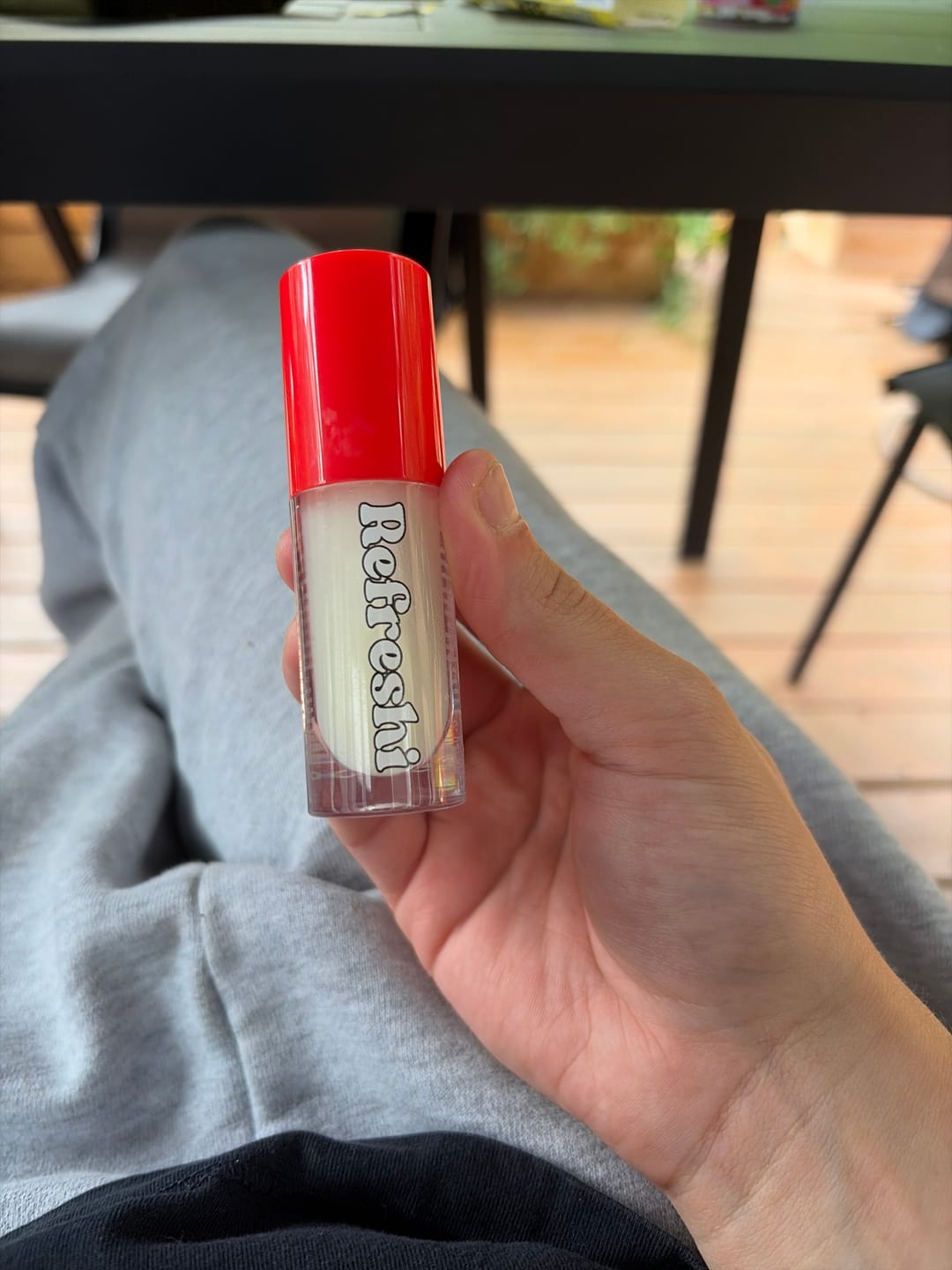 Customer photo review of Mystery Box Lip Oil Fruity Combo 👀🍓🥭
