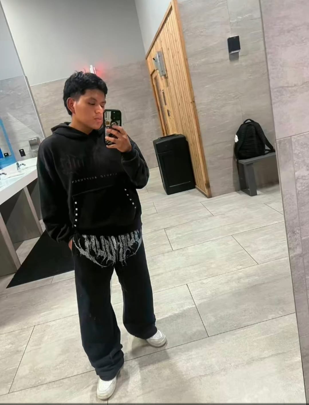 Customer photo review of 5083 - Naruto Stud Artwork Hoodies