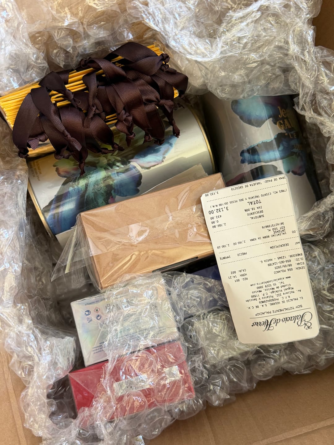 Customer photo review of PACK DE 10 PERFUMES