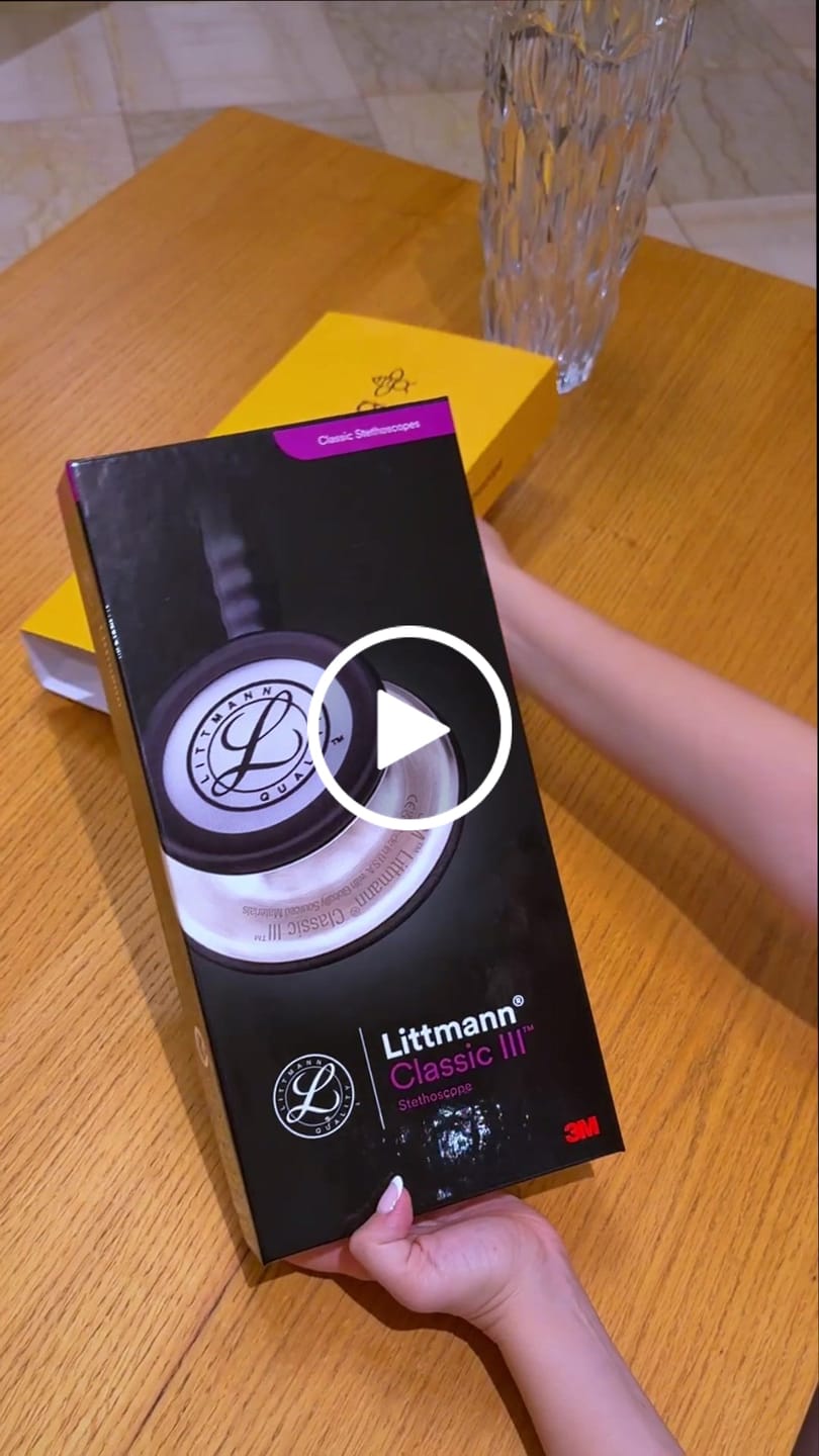 Customer video review of Stéthoscope 3M™ Littmann® Classic III™, Bleu Caraïbes Rainbow Edition