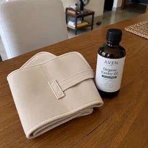 Customer photo review of Kit de Aceite de Ricino para la Hinchazón