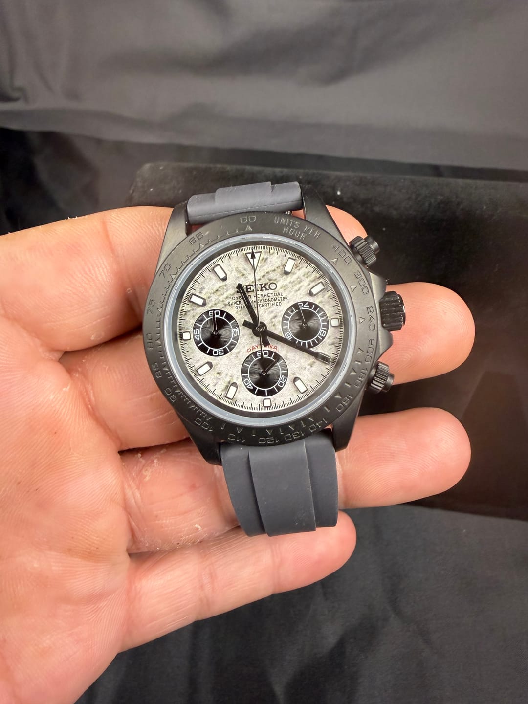 Customer photo review of Ridge Rubber - Graphite