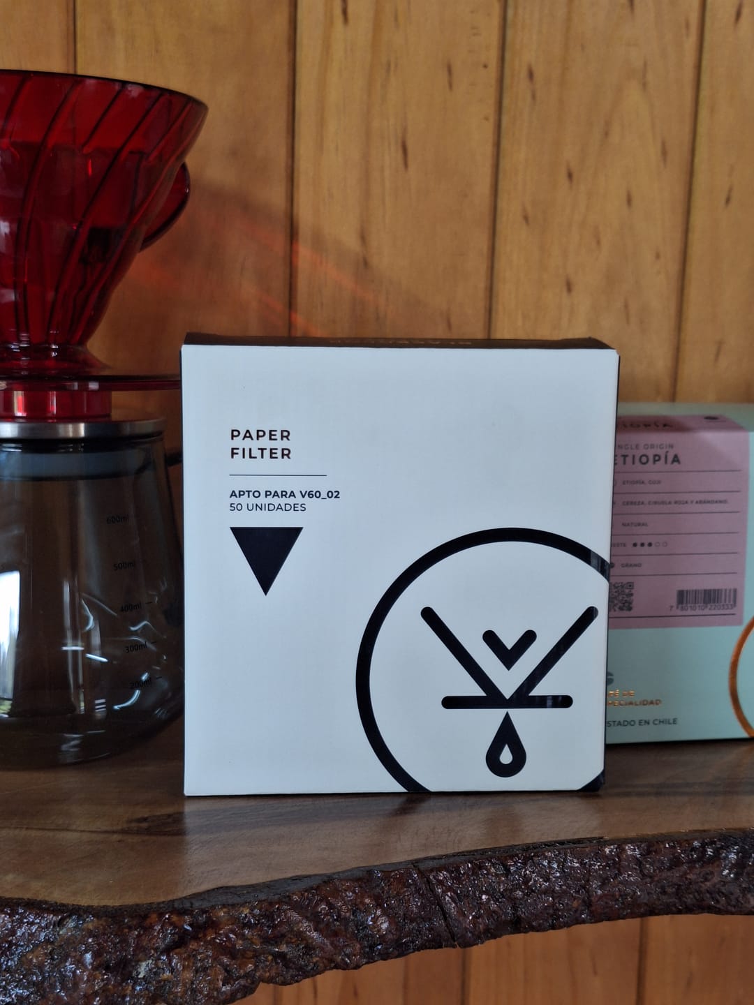 Customer photo review of Filtros de papel