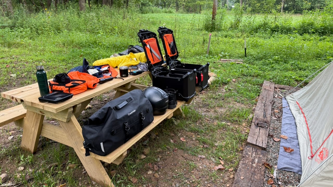 Customer photo review of Explorer Duffel Dry Bag
