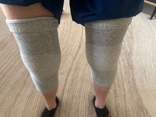 Customer photo review of Kompresijas ceļa ortoze (1 gab.)