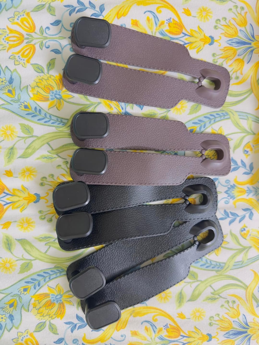 Customer photo review of Car Headrest Hook - Pack Of 2