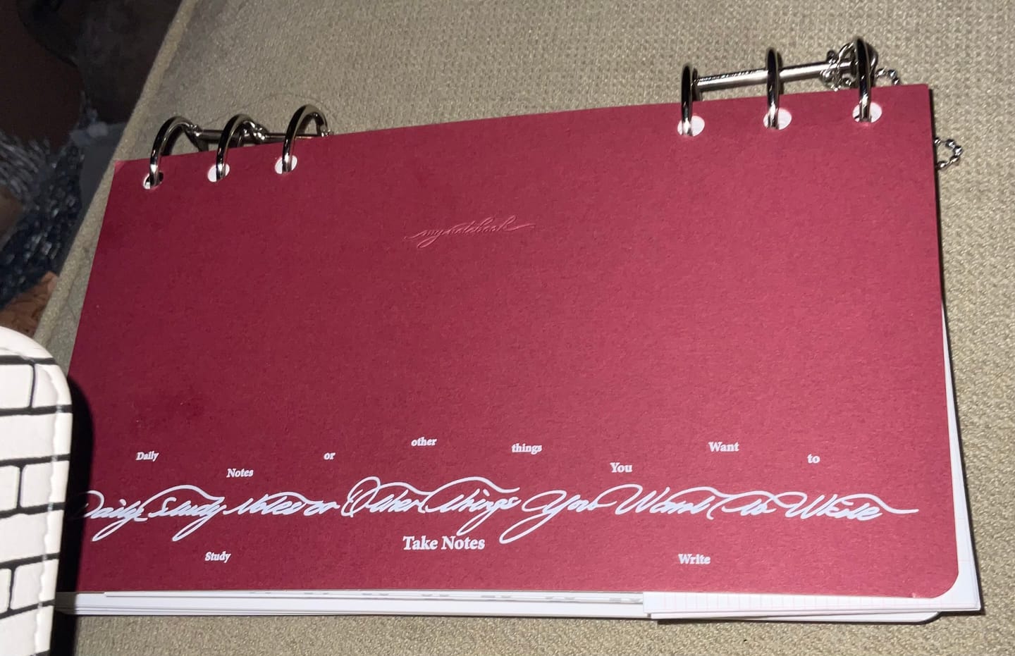 Customer photo review of Index Notebook 2.0