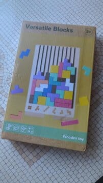 Customer photo review of Tétris en Bois Montessori – Le jeu malin qui développe l’esprit des enfants