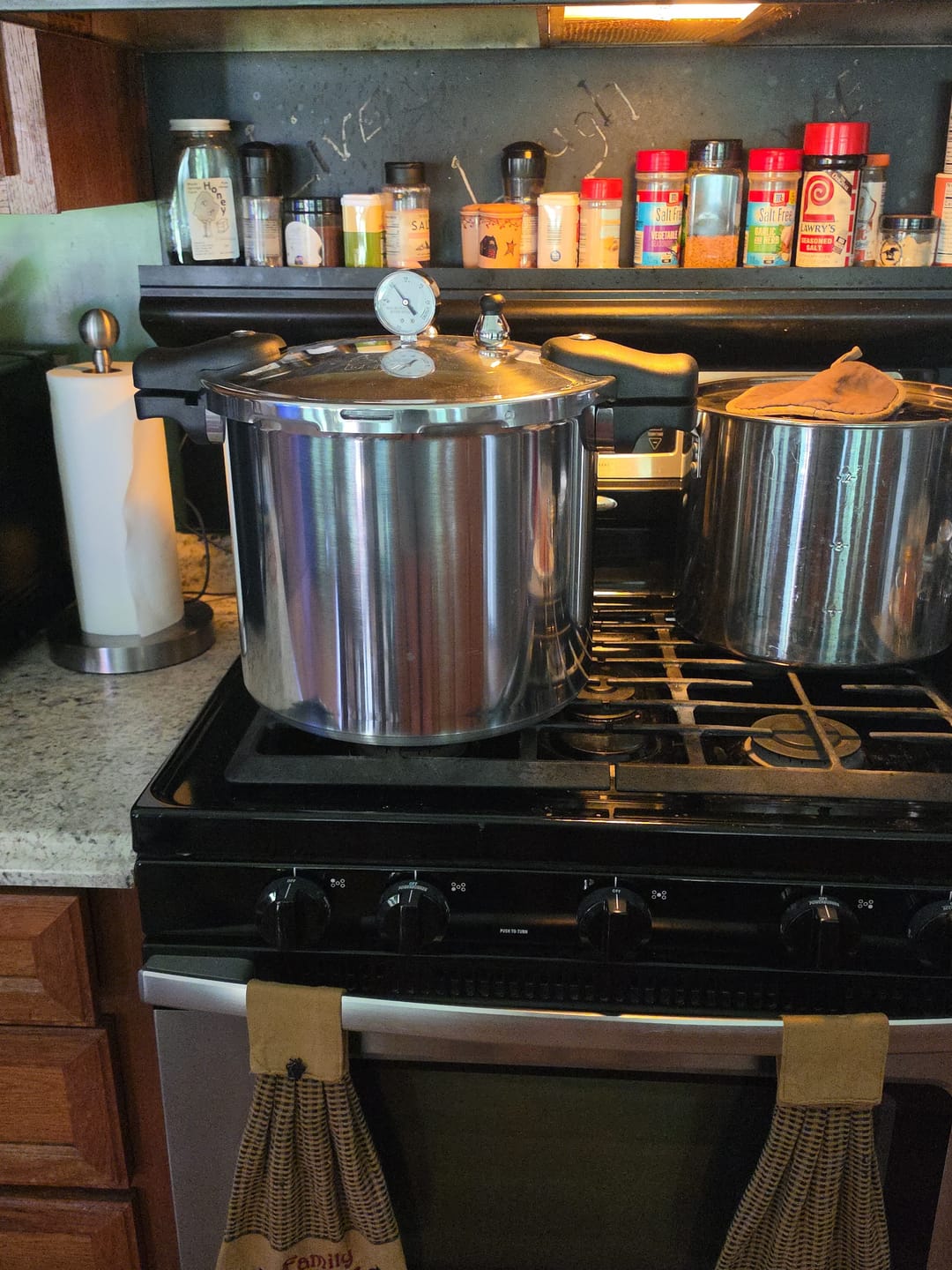 Customer photo review of Canning Rack for Pressure Canner (2 Pack)