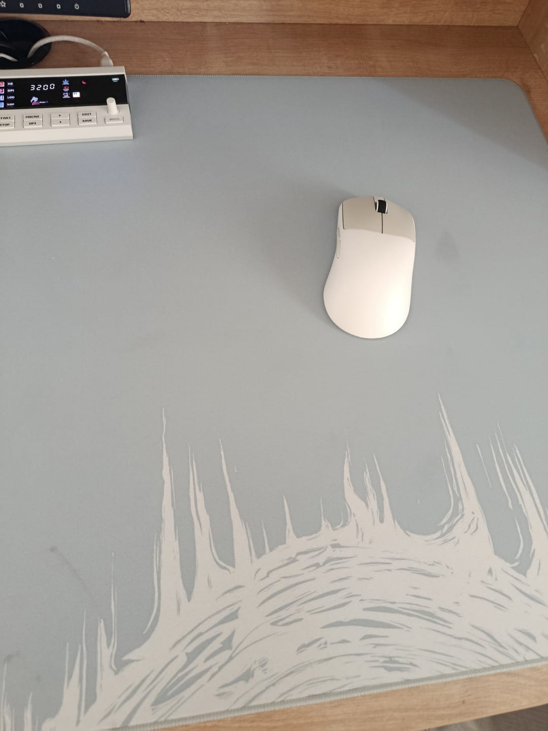 Customer photo review of Wraith Ace Series Poron Mousepad