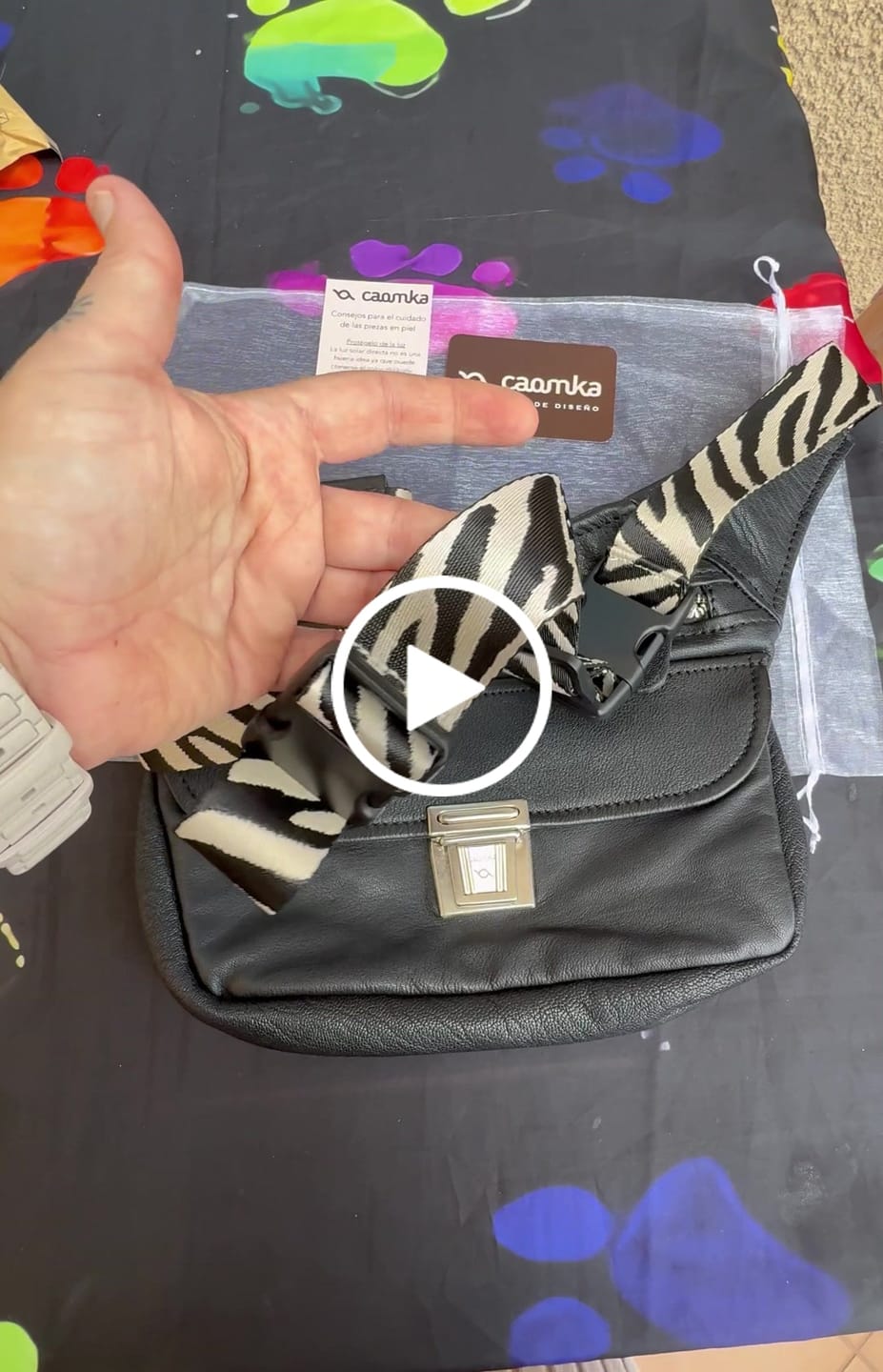 Customer video review of Extensible para añadir a la cinta ajustable de cadera (ORIGINAL/STANDARD)