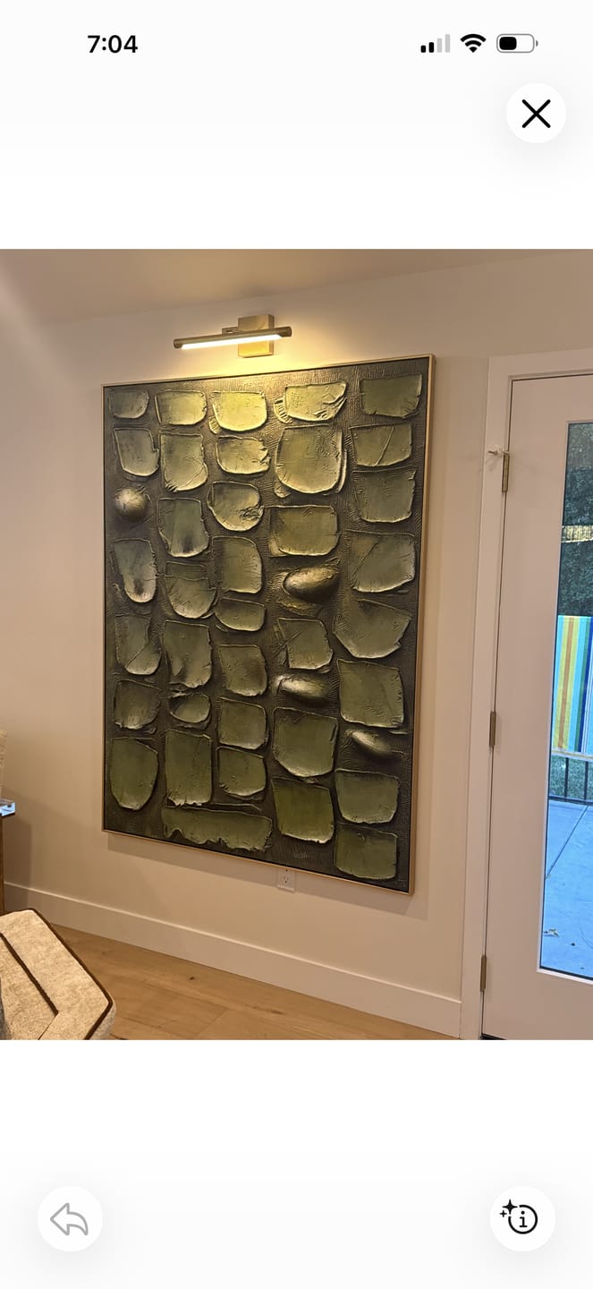 Customer photo review of Wabi-Sabi Wall Art #TX353