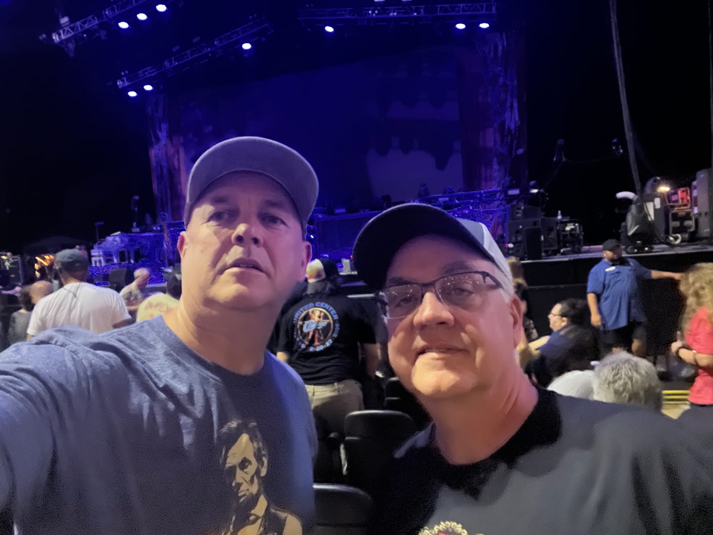 Customer photo review of Lincoln Guitar T-Shirt