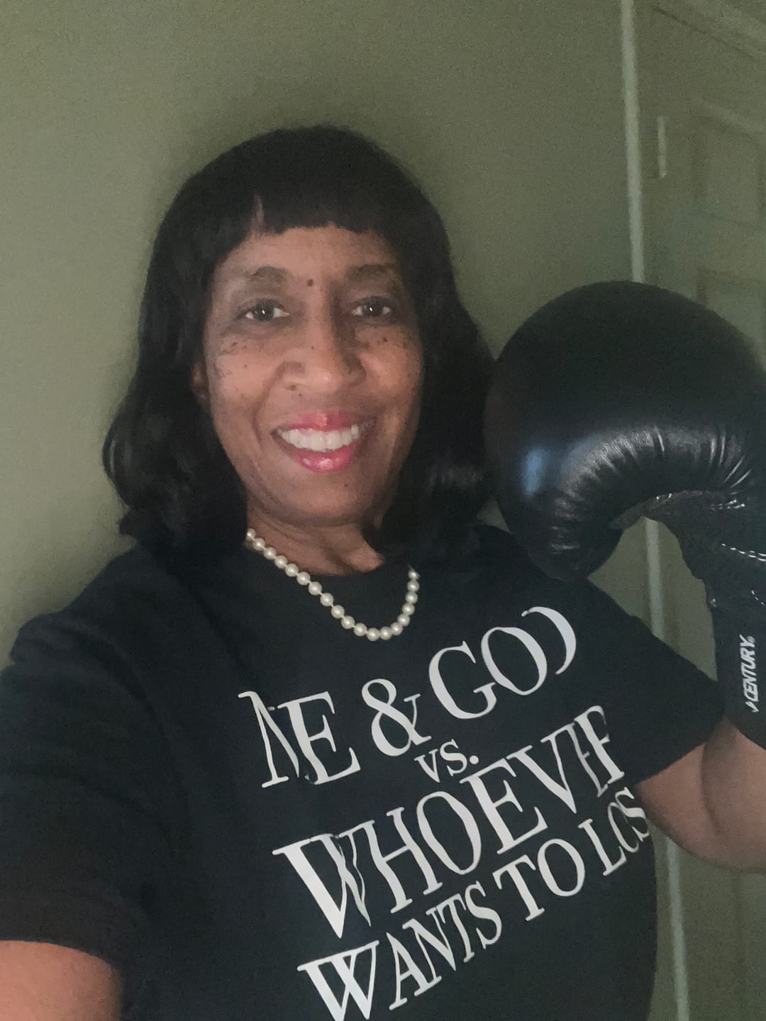 Customer photo review of Me & God - FINAL SALE - NO EXCHANGES