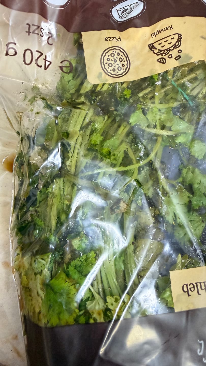 Customer photo review of Kolendra świeża (hamem / gindz / համեմ / գինձ) – 1 pęczek