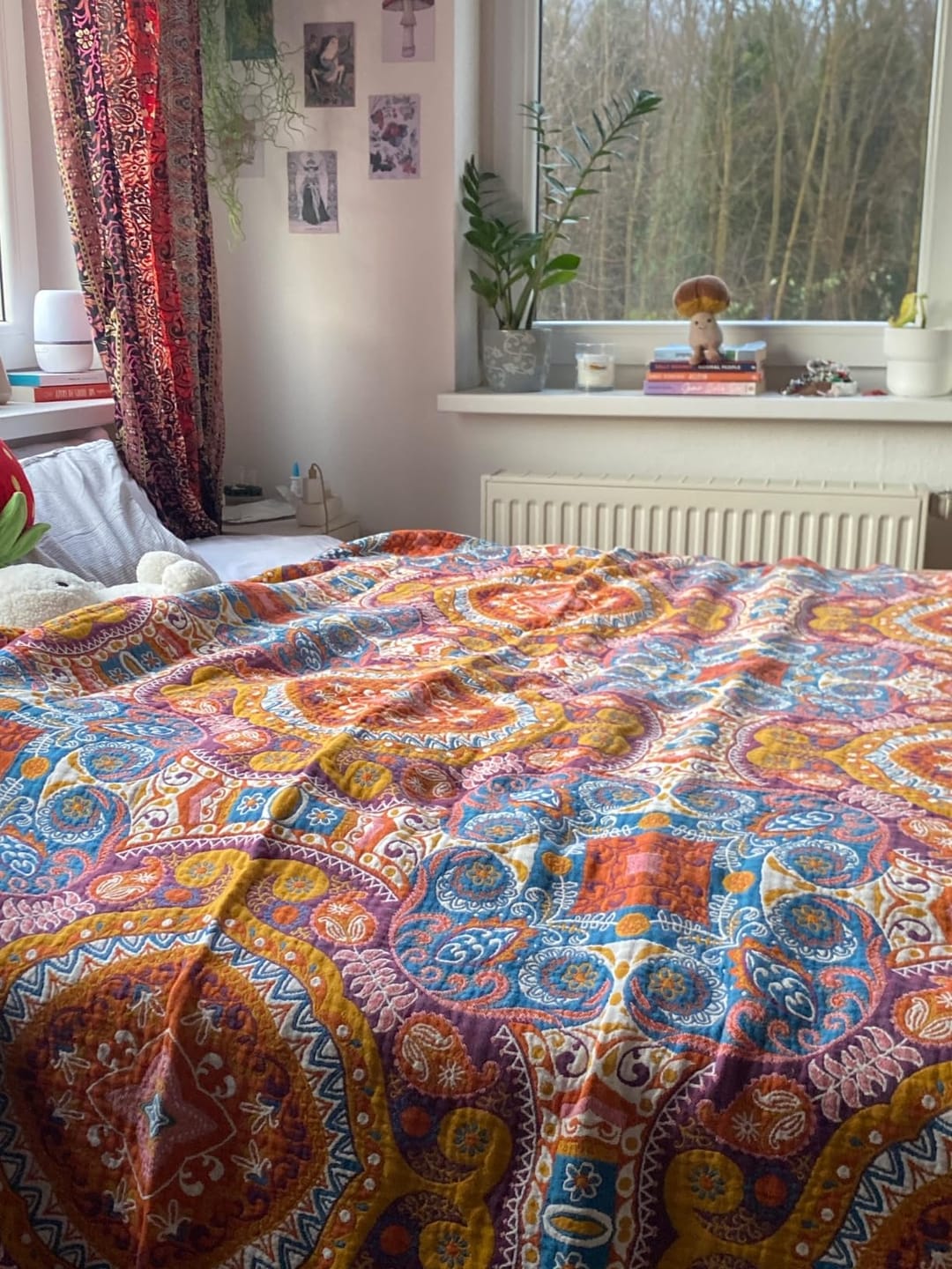 Customer photo review of Reversible Cooling Blanket