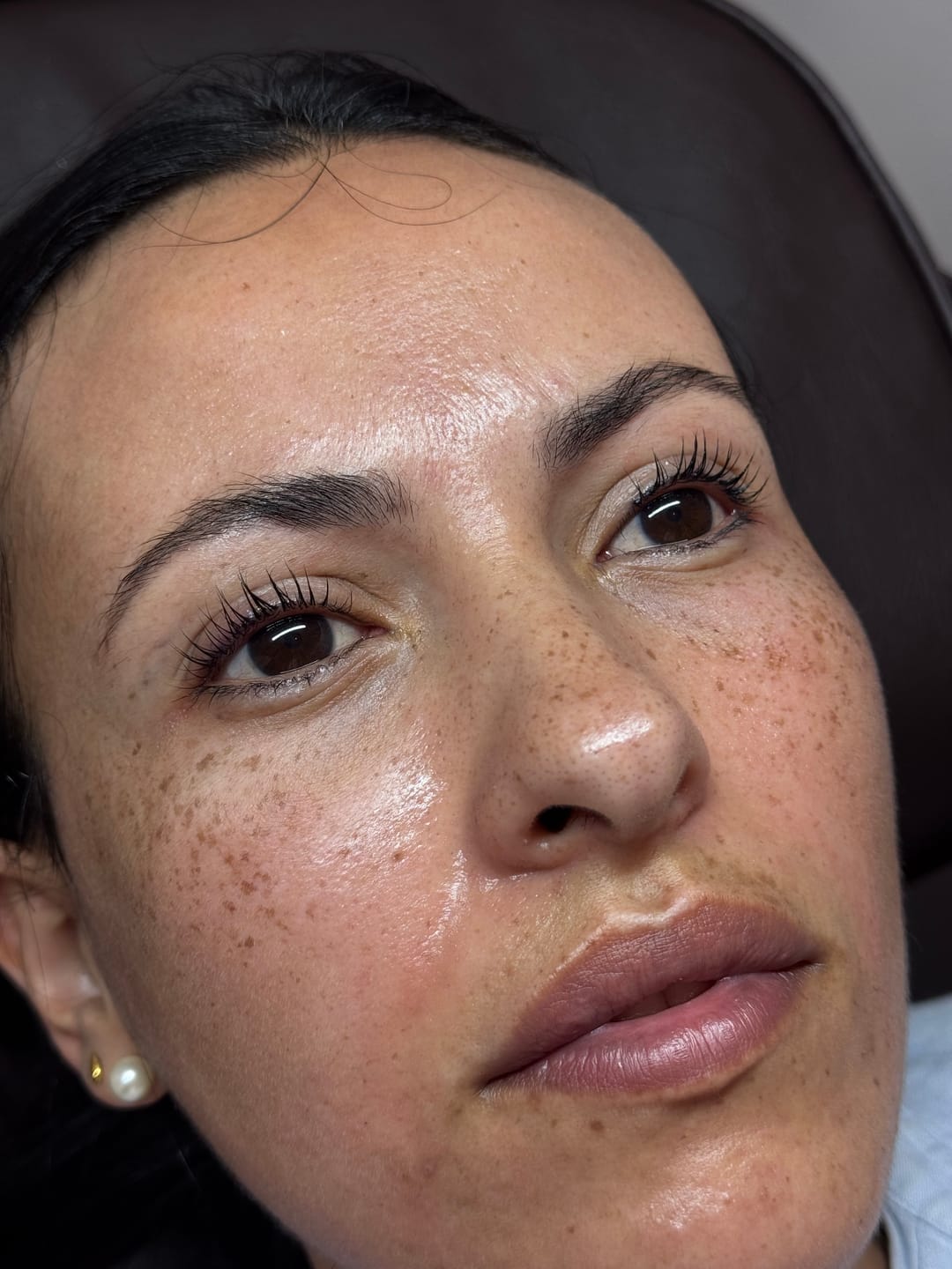 Customer photo review of Deluxe Lash & Brow Balm