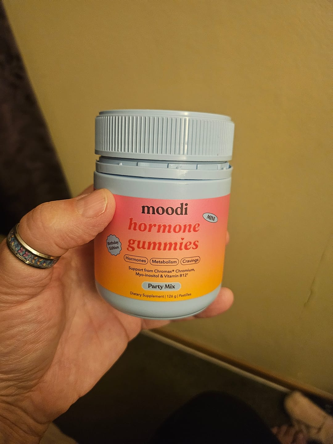 Customer photo review of Hormone Gummies