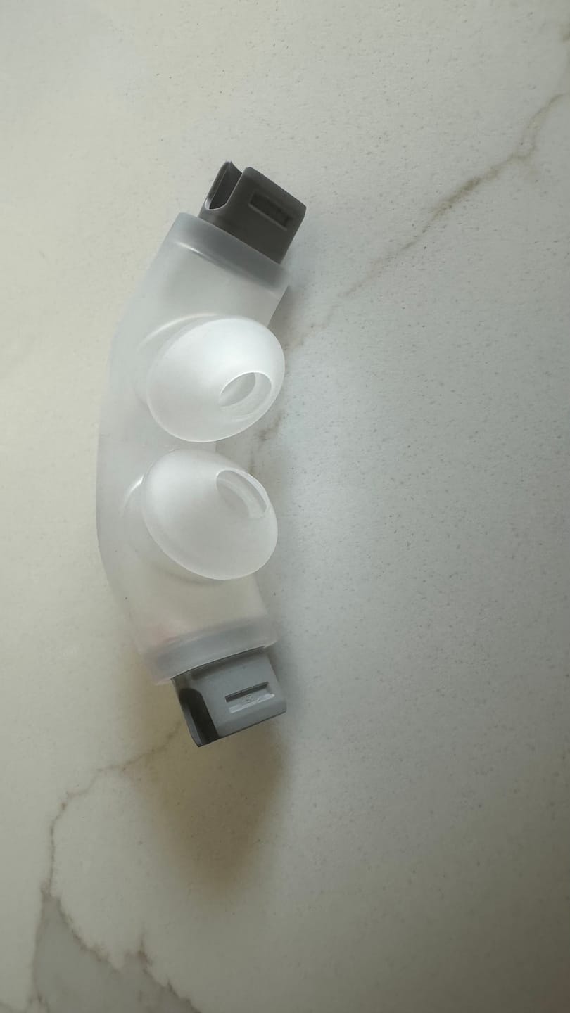 Customer photo review of ResMed AirFit P30i Nasal Pillow CPAP Mask with Headgear, Starter Pack