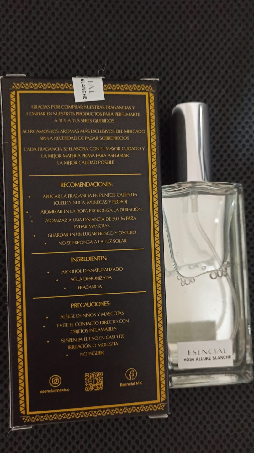 Customer photo review of H034 Inspirado en: Allure Homme Edition Blanche - Chanel