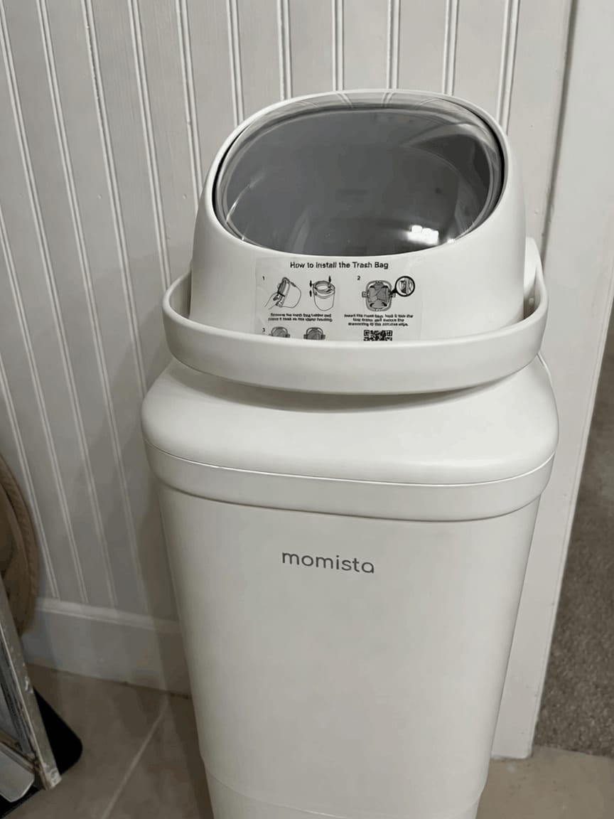 Customer photo review of PureBin – Windeleimer mit Geruchsverschluss