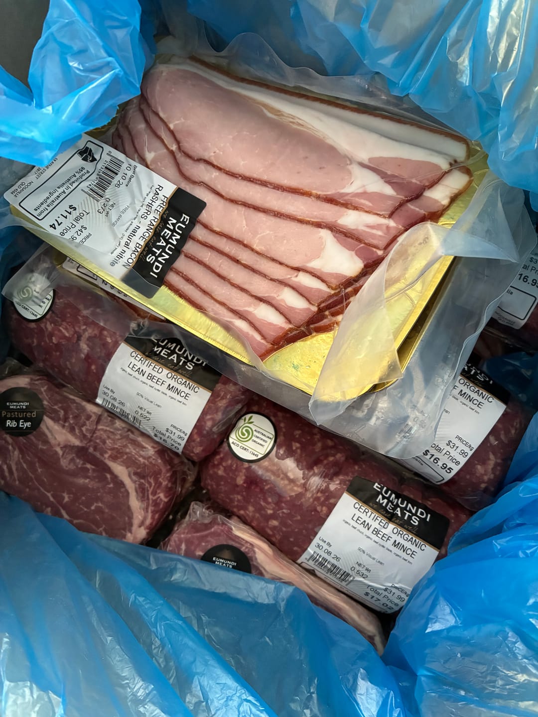 Customer photo review of PASTURED  RIB EYE