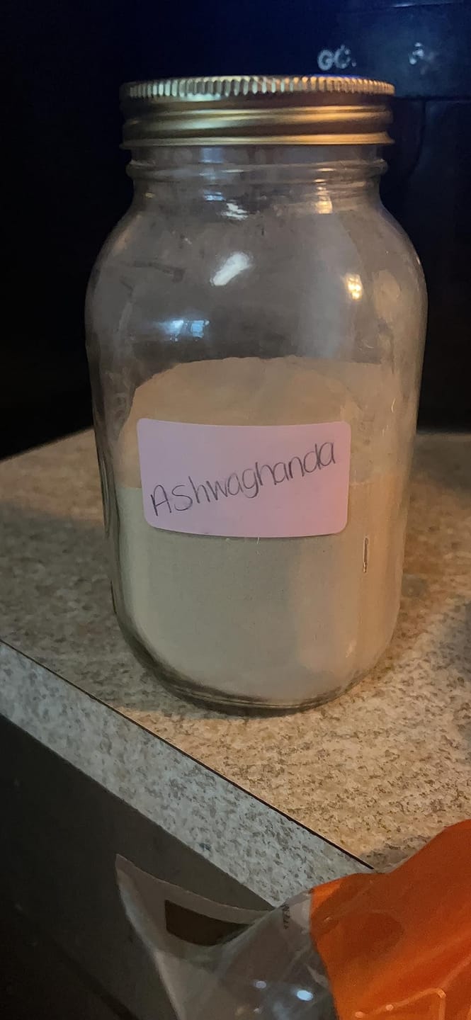 Customer photo review of Nutri Glow Organic Ashwagandha Powder 250g
