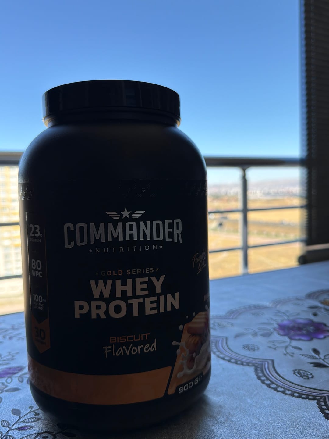 Customer photo review of Gold Whey Protein 900g (30 Servis)