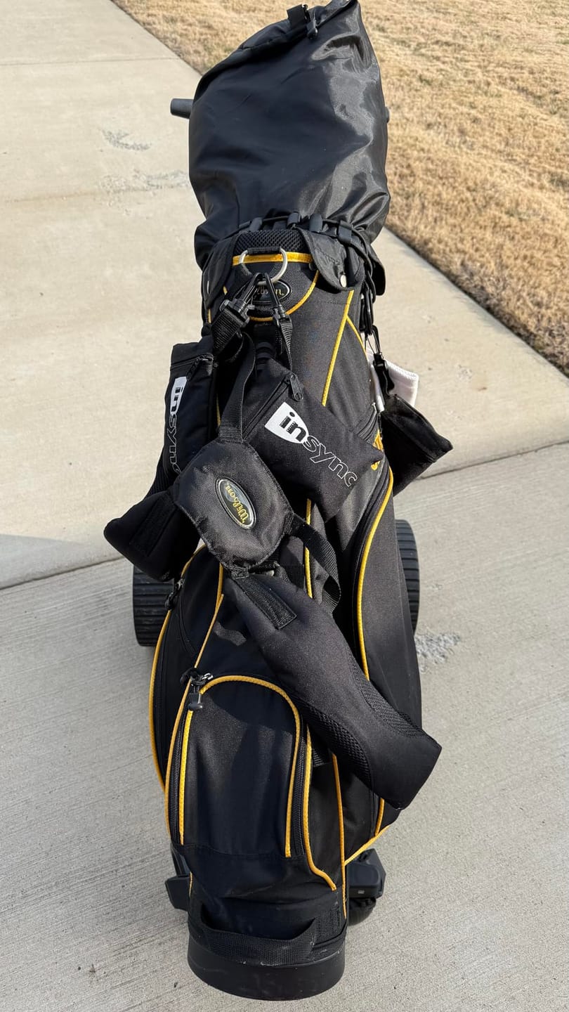 Customer photo review of KEMIMOTO ApexR Electric Golf Push Cart with Remote Control, 36 Hole