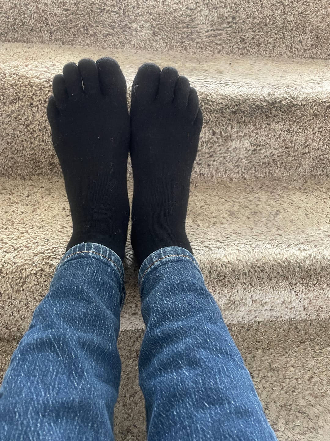Customer photo review of Toe Socks