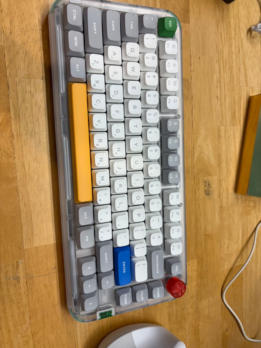 Customer photo review of NuPhy Kick75 三模高矮切換機械鍵盤