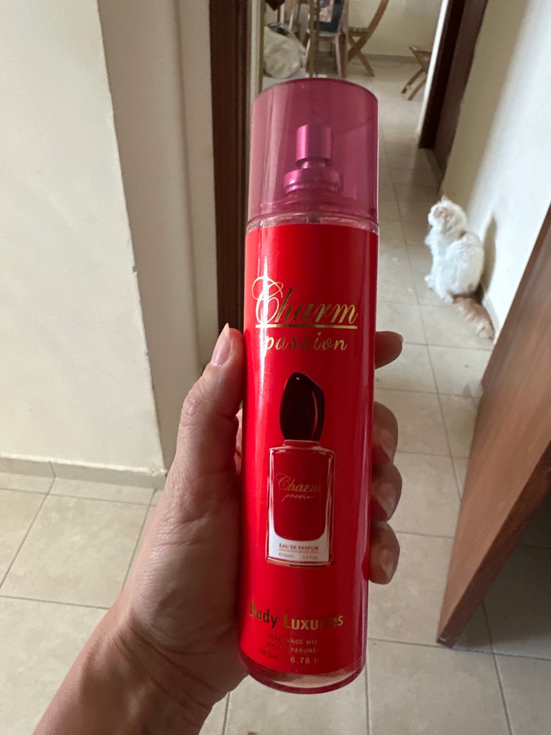 Customer photo review of Body mist with the scent of famous perfumes - 200 ml