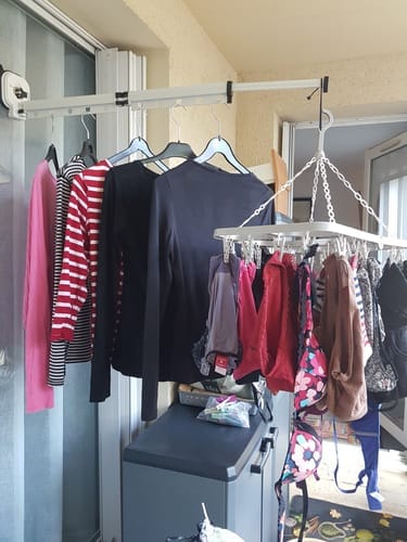 Customer photo review of Tendedero de Pared EspaceCloth