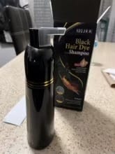 Customer photo review of Shampoo Tinte Cubre Canas 500ml