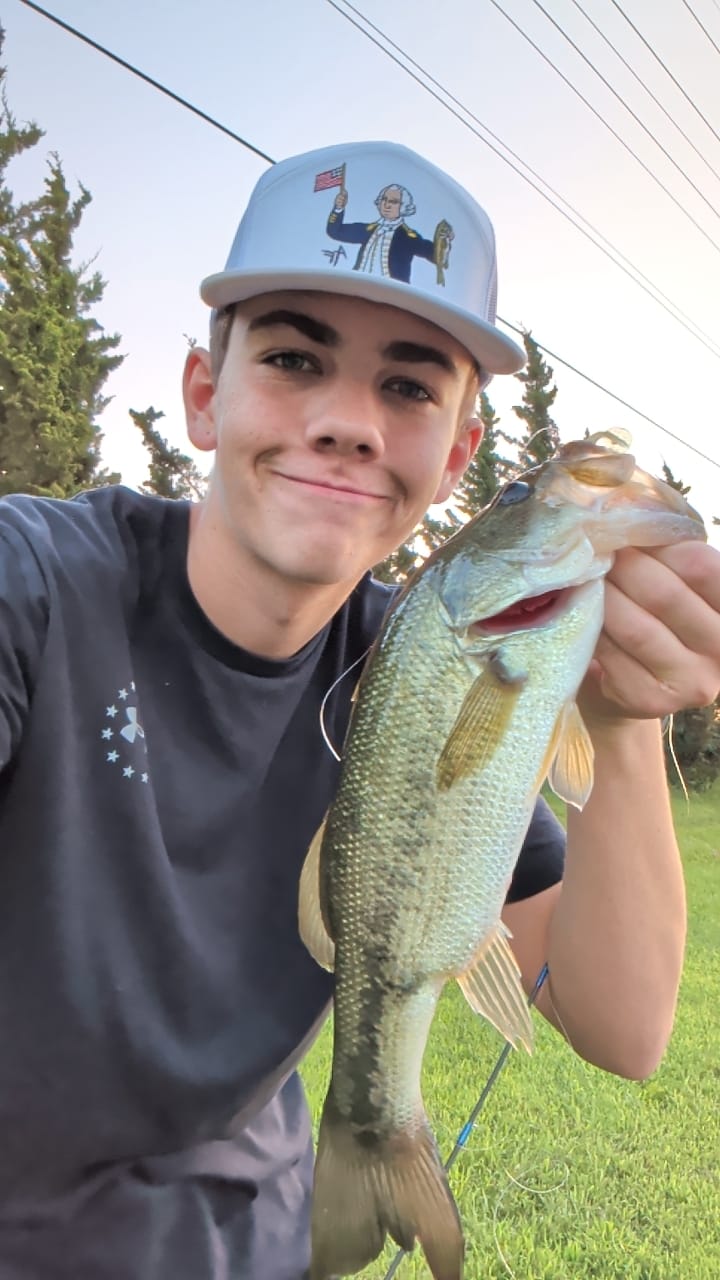 Customer photo review of The George - All White Bass Fishing