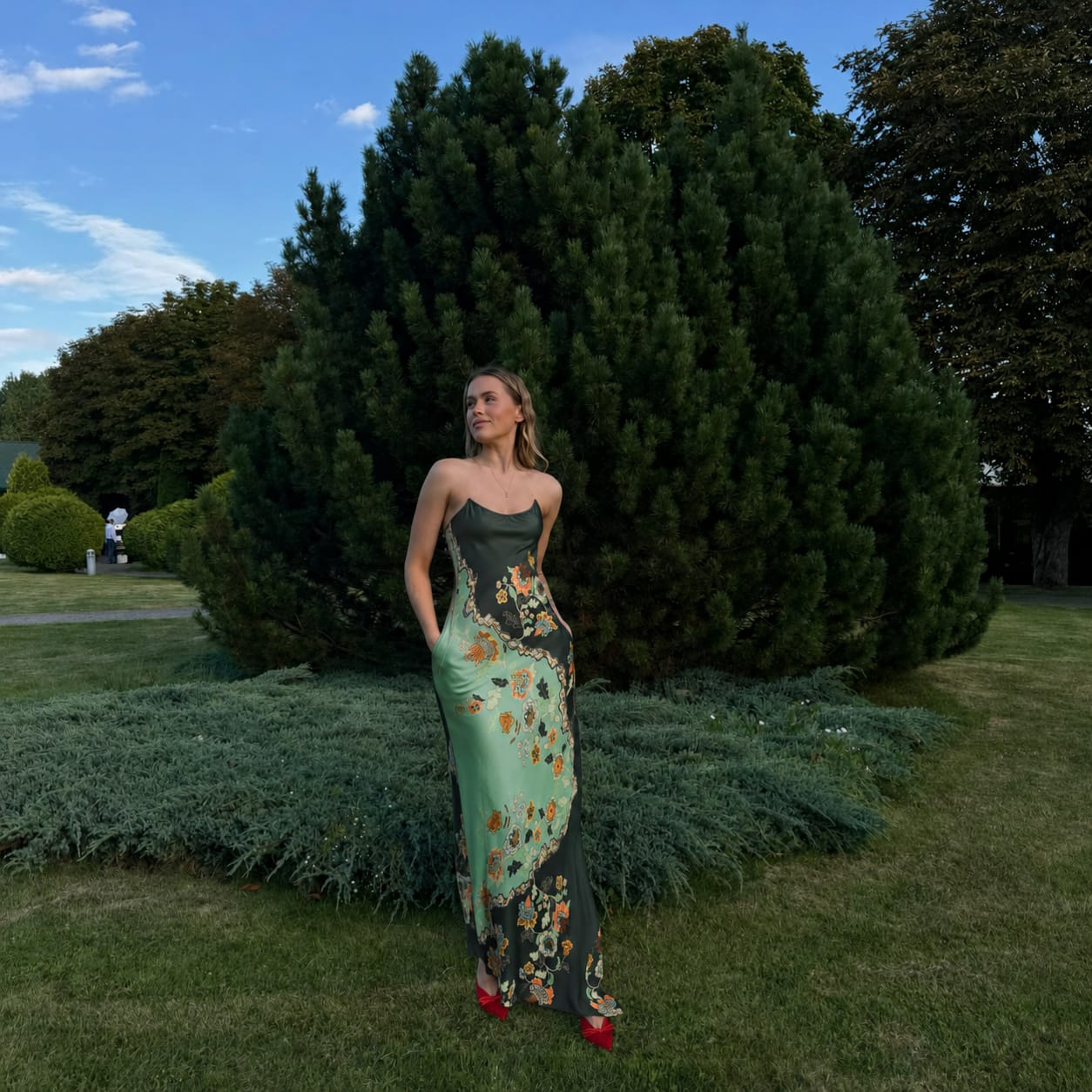 Customer photo review of Isadora Dress