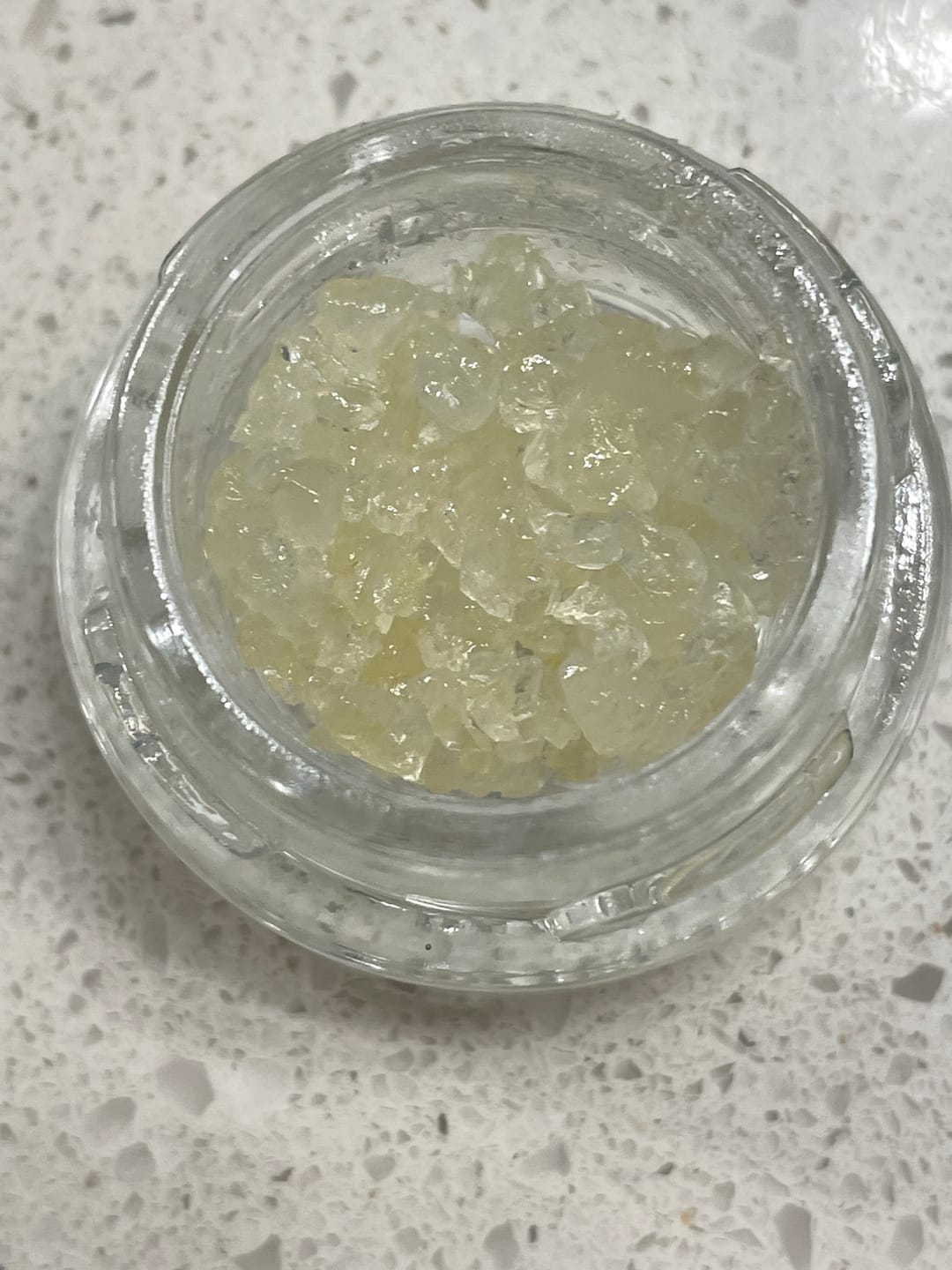 Customer photo review of Live Resin THCa Diamonds